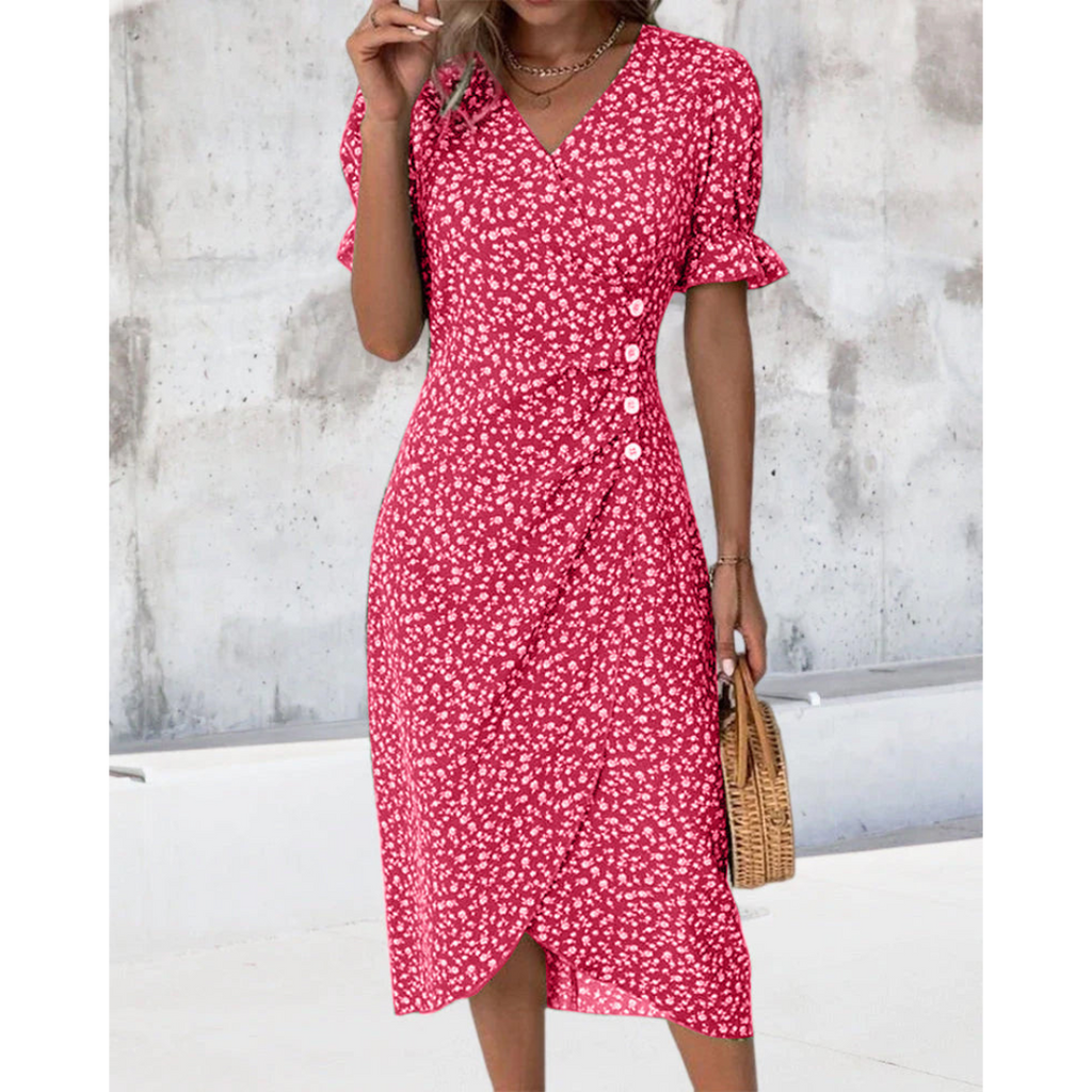 Miri™ | Vestido Elegante de Envoltura