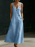 Vera | Vestido de denim con botones