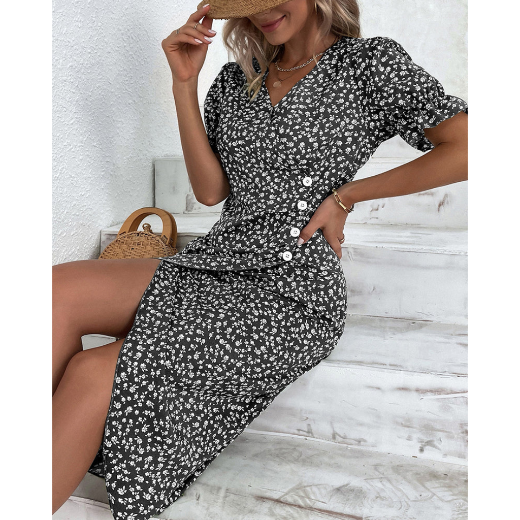 Miri™ | Vestido Elegante de Envoltura