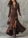 CARLOTTA | Vestido Holgado con Volantes