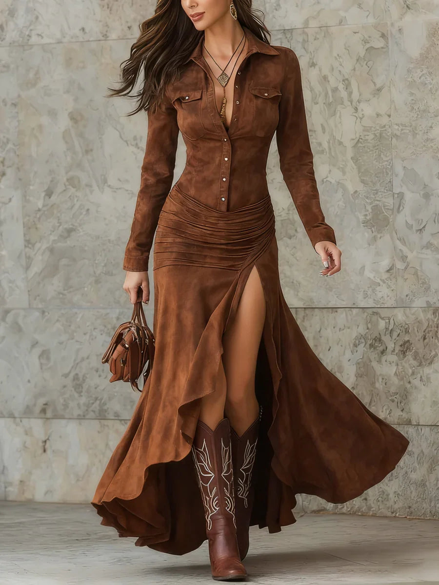 CARLOTTA | Vestido Holgado con Volantes