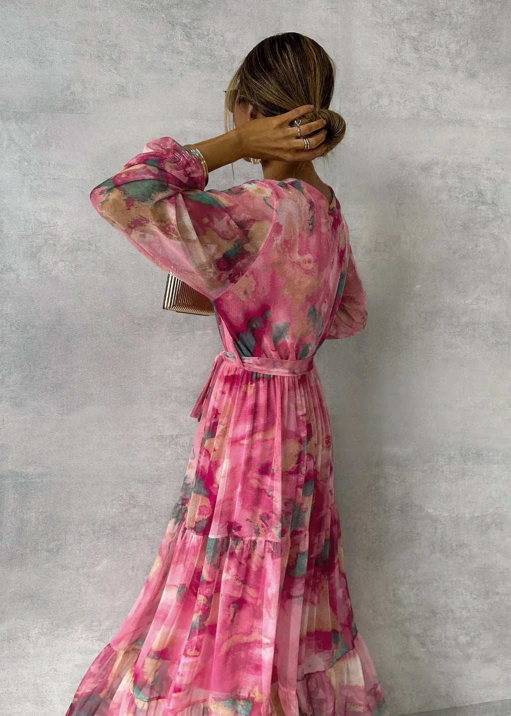 Hazel™ | Vestido Cruzado con Diseño Floral