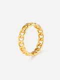 Anillo entrelazado elegante