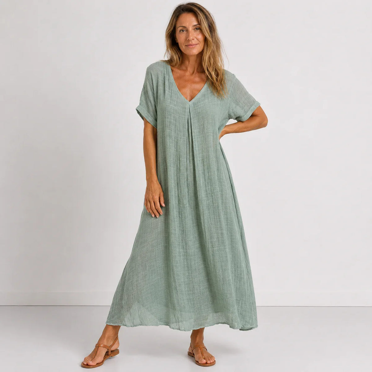 ELISA | Blusa Fluida de Lino