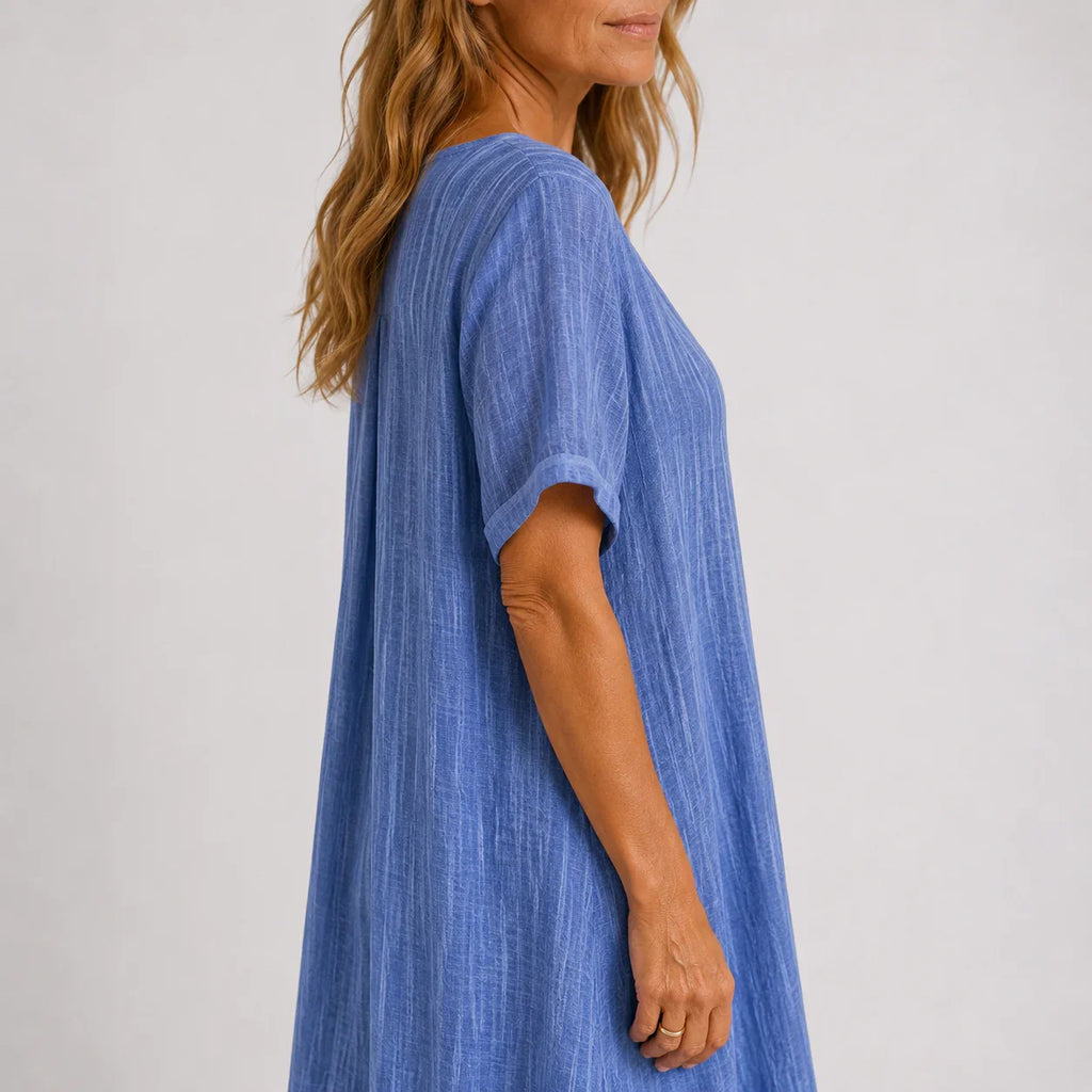 ELISA | Blusa Fluida de Lino