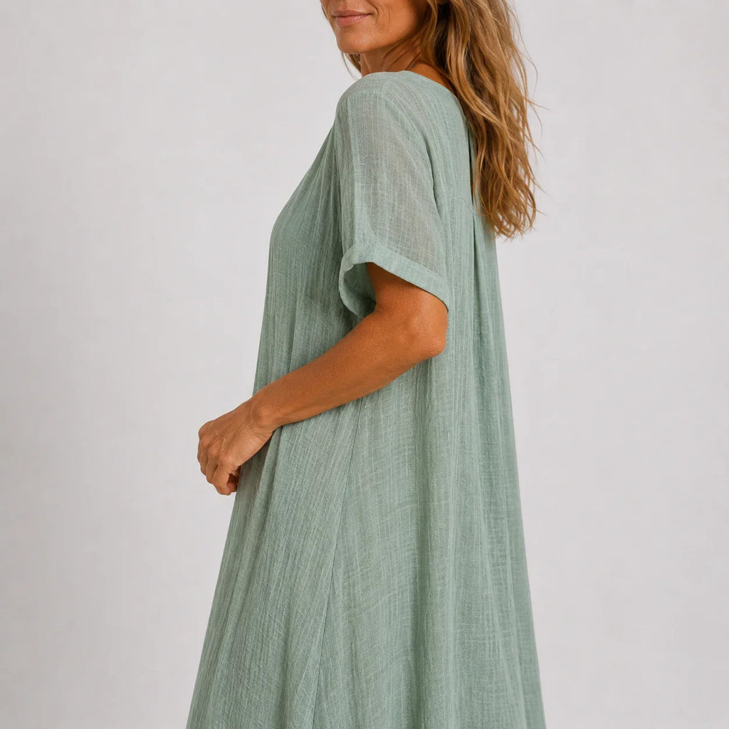 ELISA | Blusa Fluida de Lino