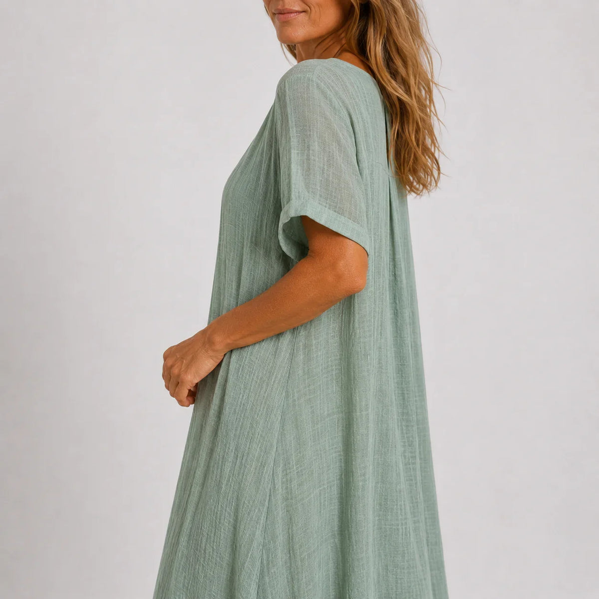 ELISA | Blusa Fluida de Lino