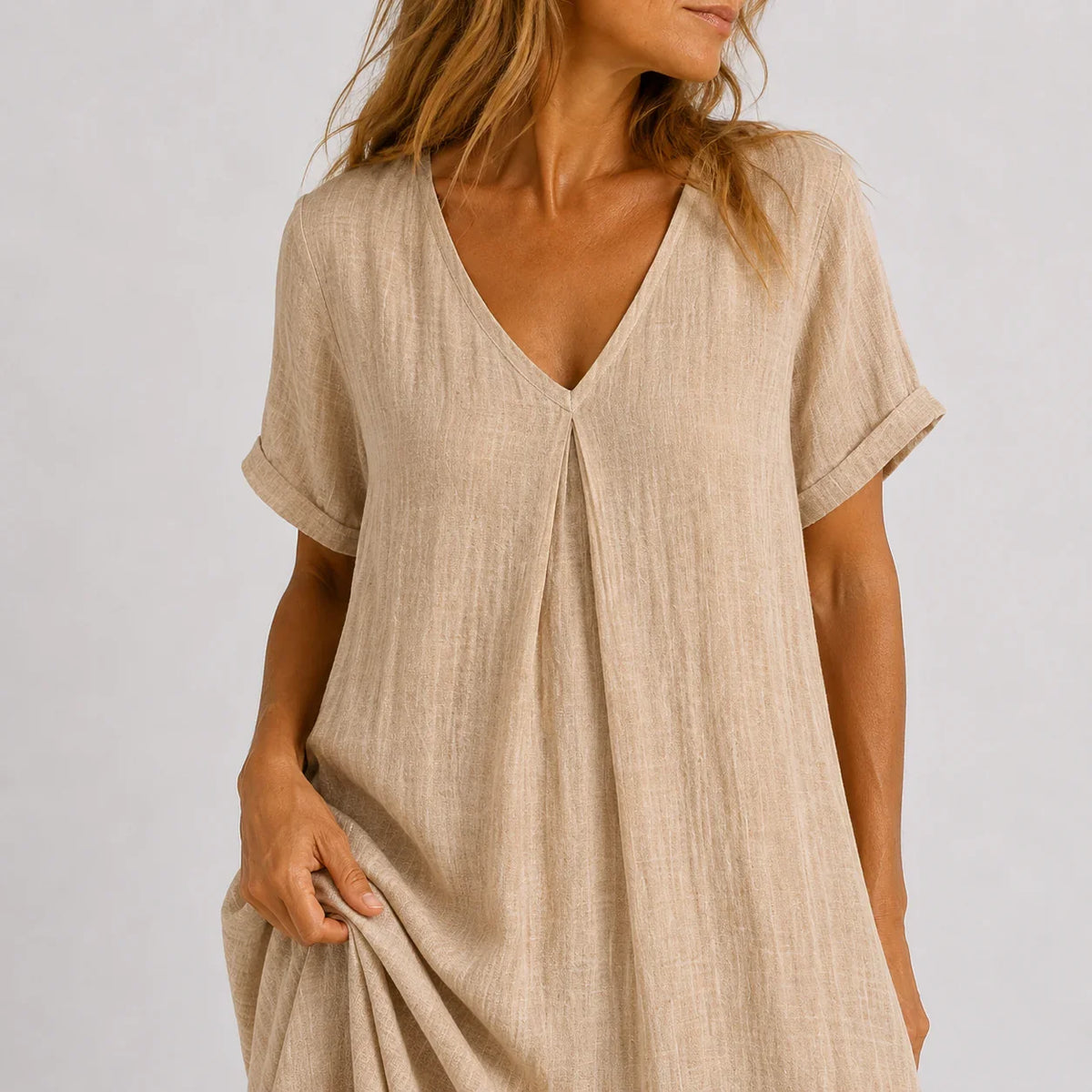 ELISA | Blusa Fluida de Lino