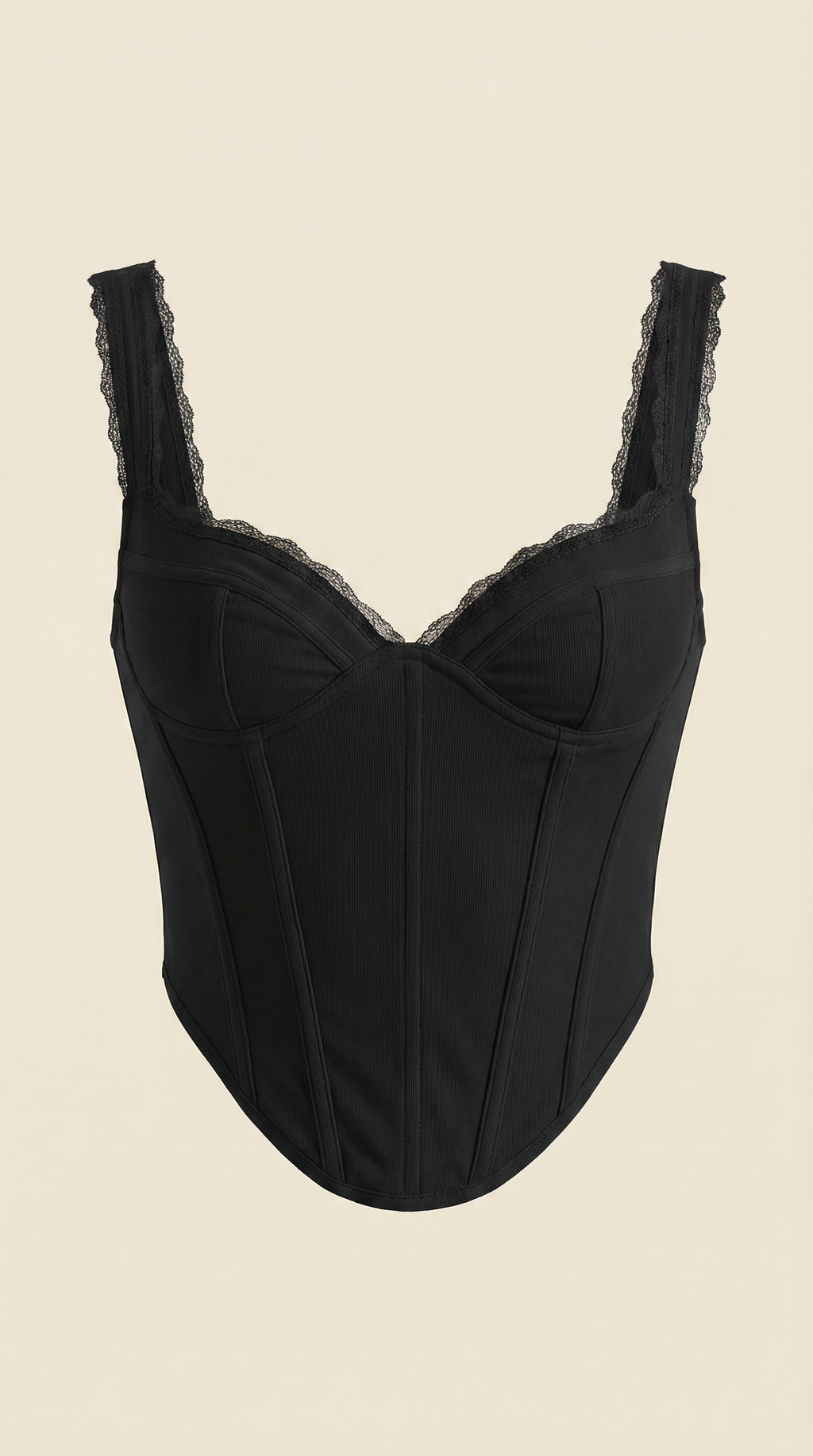 Lujoso Top Freya con Detalles de Encaje