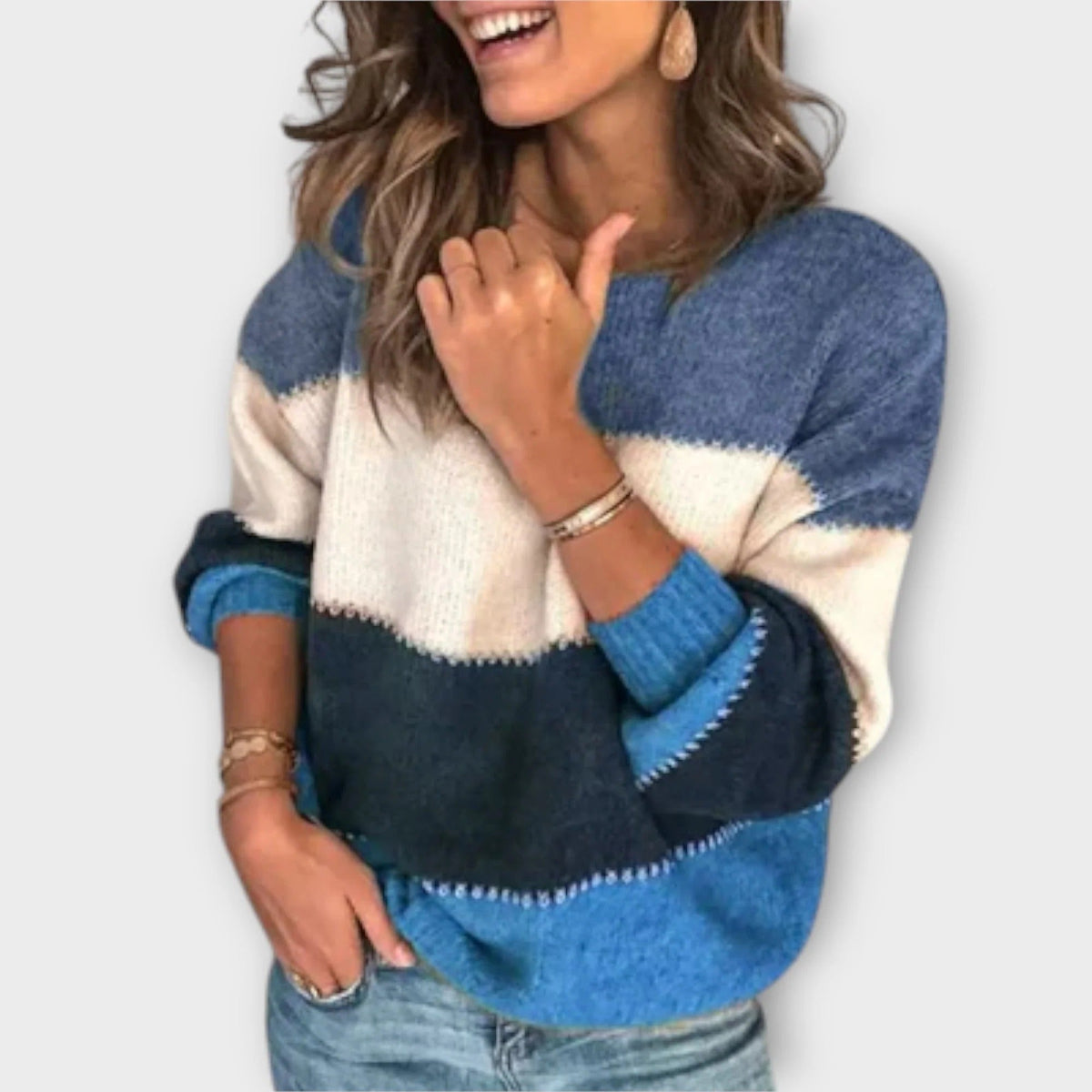 VALERIA | Jersey de Franjas Holgado