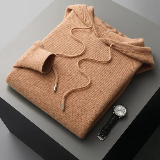 ELIOT | Sudadera con Capucha de Lana Merina