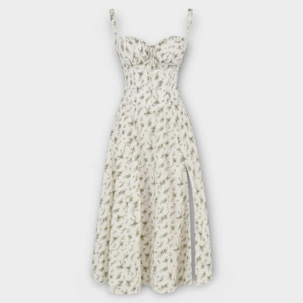Mia™ | Vestido Midi con Diseño de Corsé