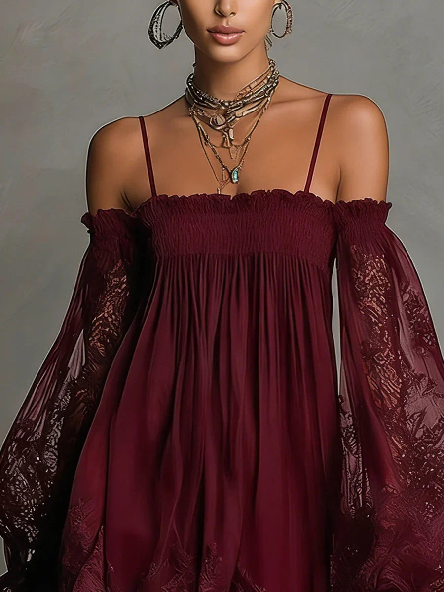 NOEMI | Vestido Corto Boho