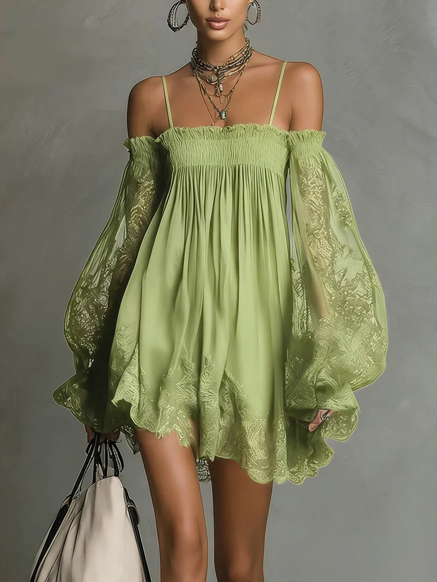 NOEMI | Vestido Corto Boho