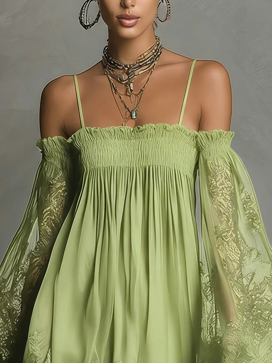 NOEMI | Vestido Corto Boho
