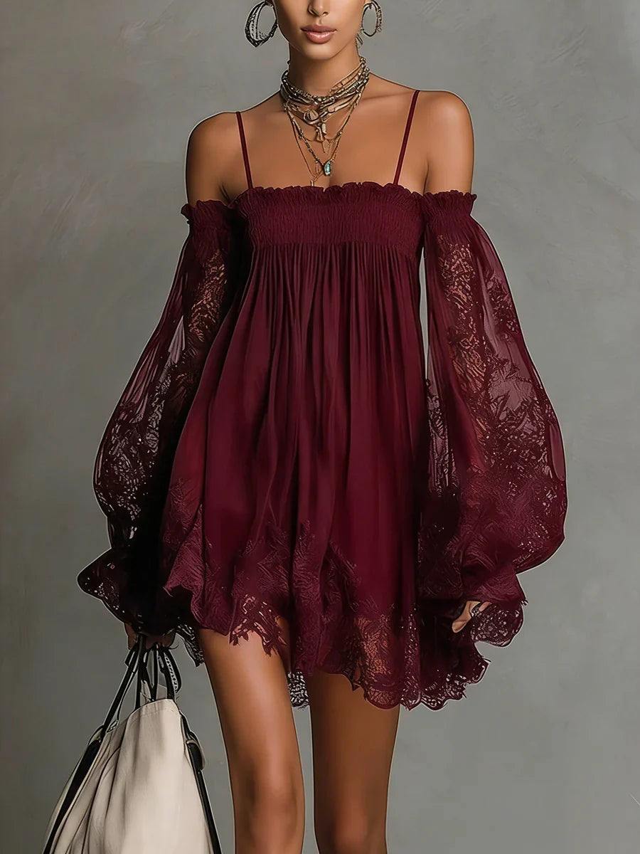 NOEMI | Vestido Corto Boho
