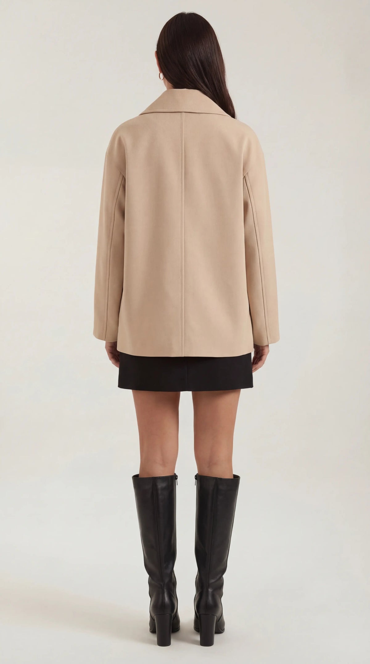 Amanda Oversized Asymmetrical Coat