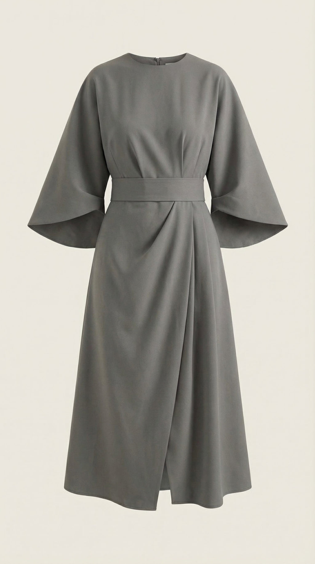 Vestido Maxí Ana con Cinturón Ajustable en la Cintura