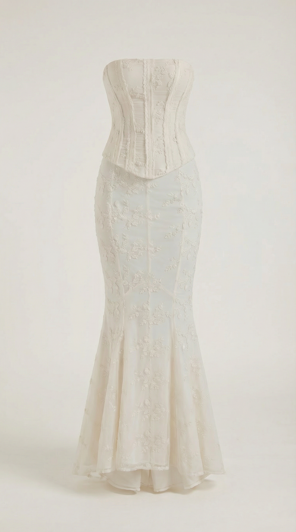 Maxi Vestido de Encaje con Corsé Anastasia
