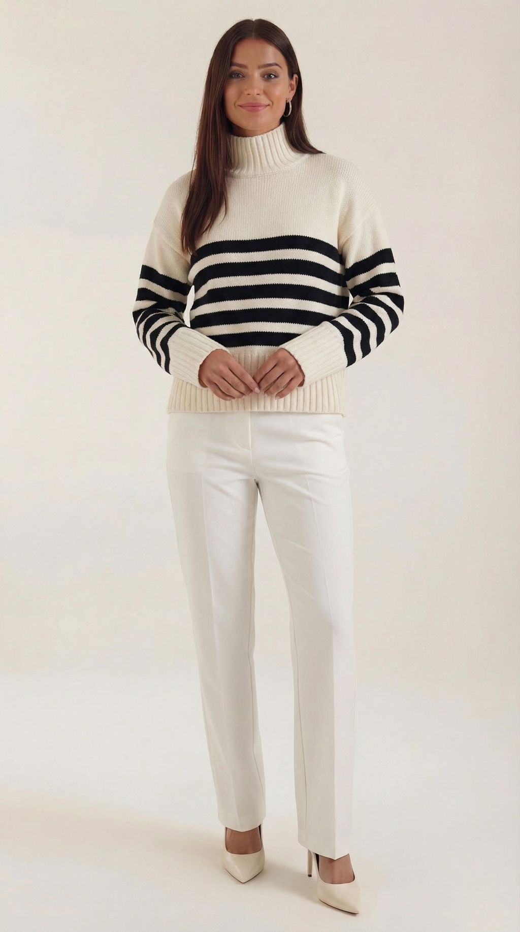 Suéter Oversized a Rayas Angela