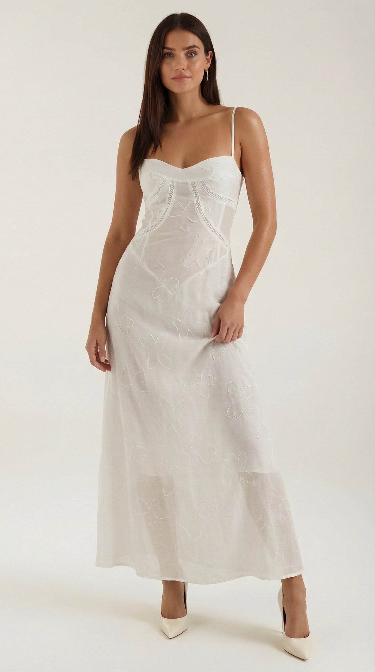 Vestido de Encaje Arabelle para Maxicóctel