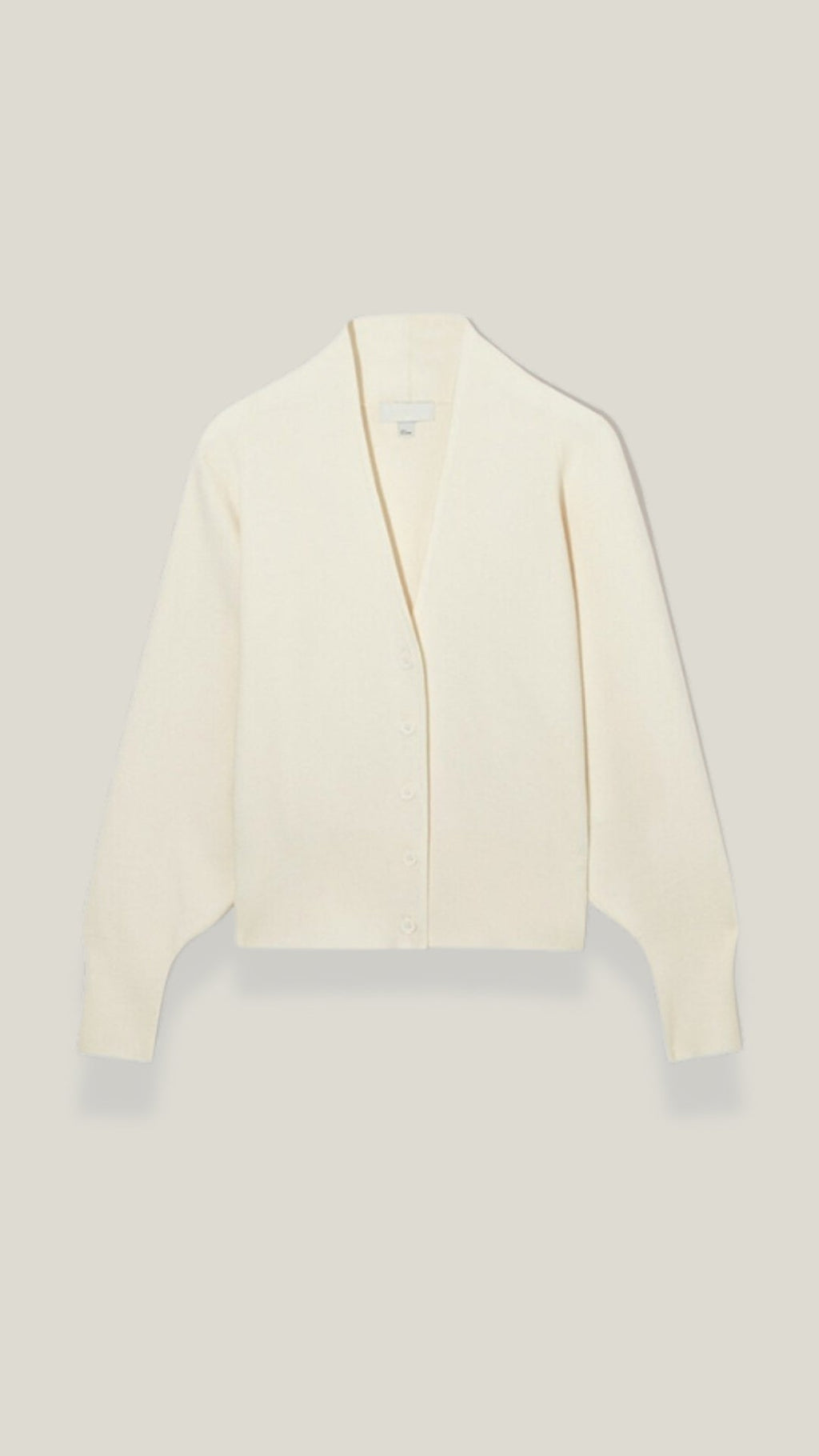 Cardigan de punto Bonnie con cuello en V