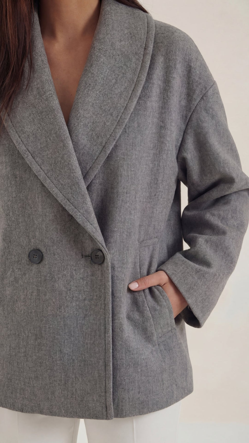 Chaqueta oversized de Carolyn