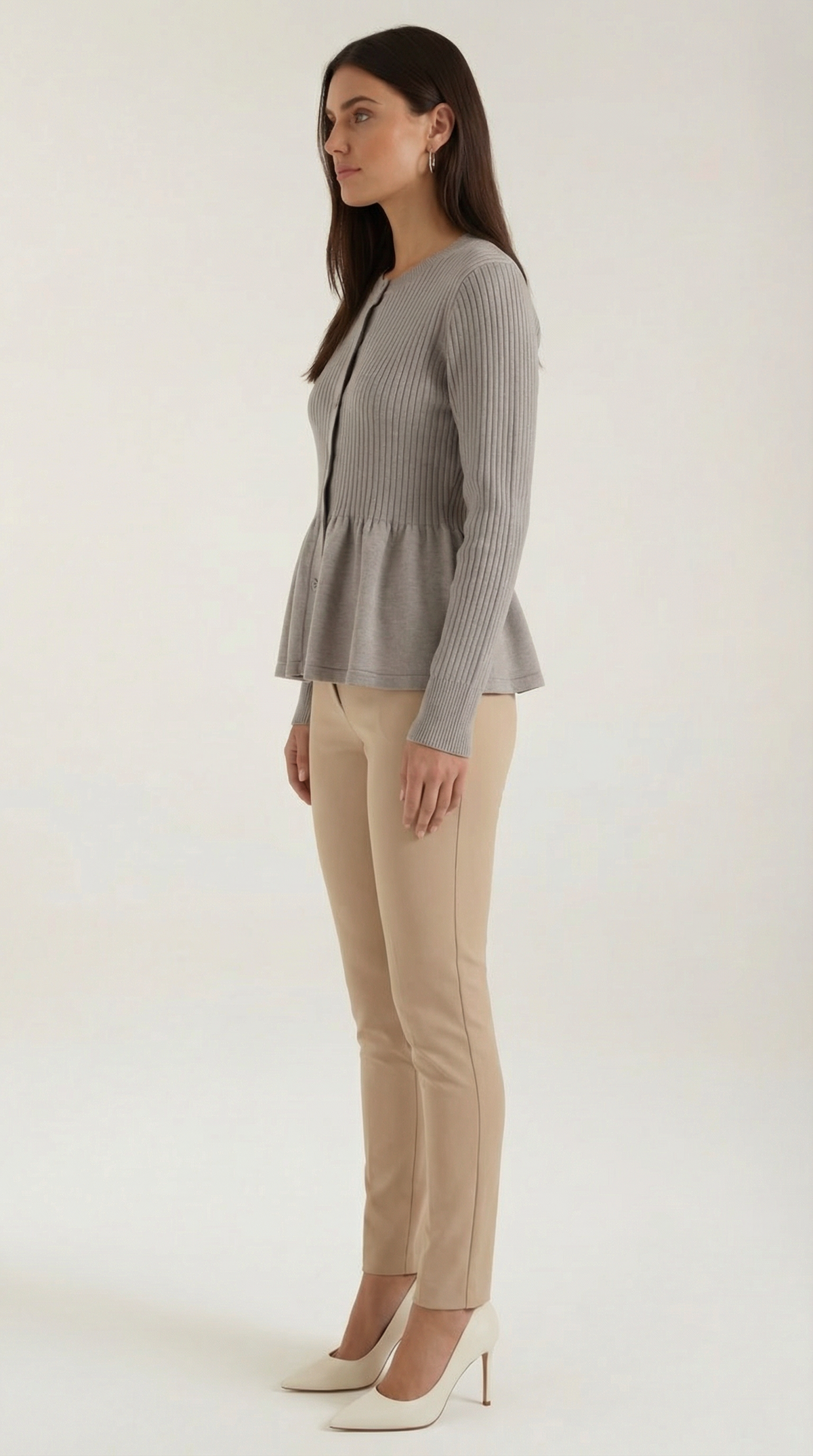 Cardigan Diana con Volantes y Botones