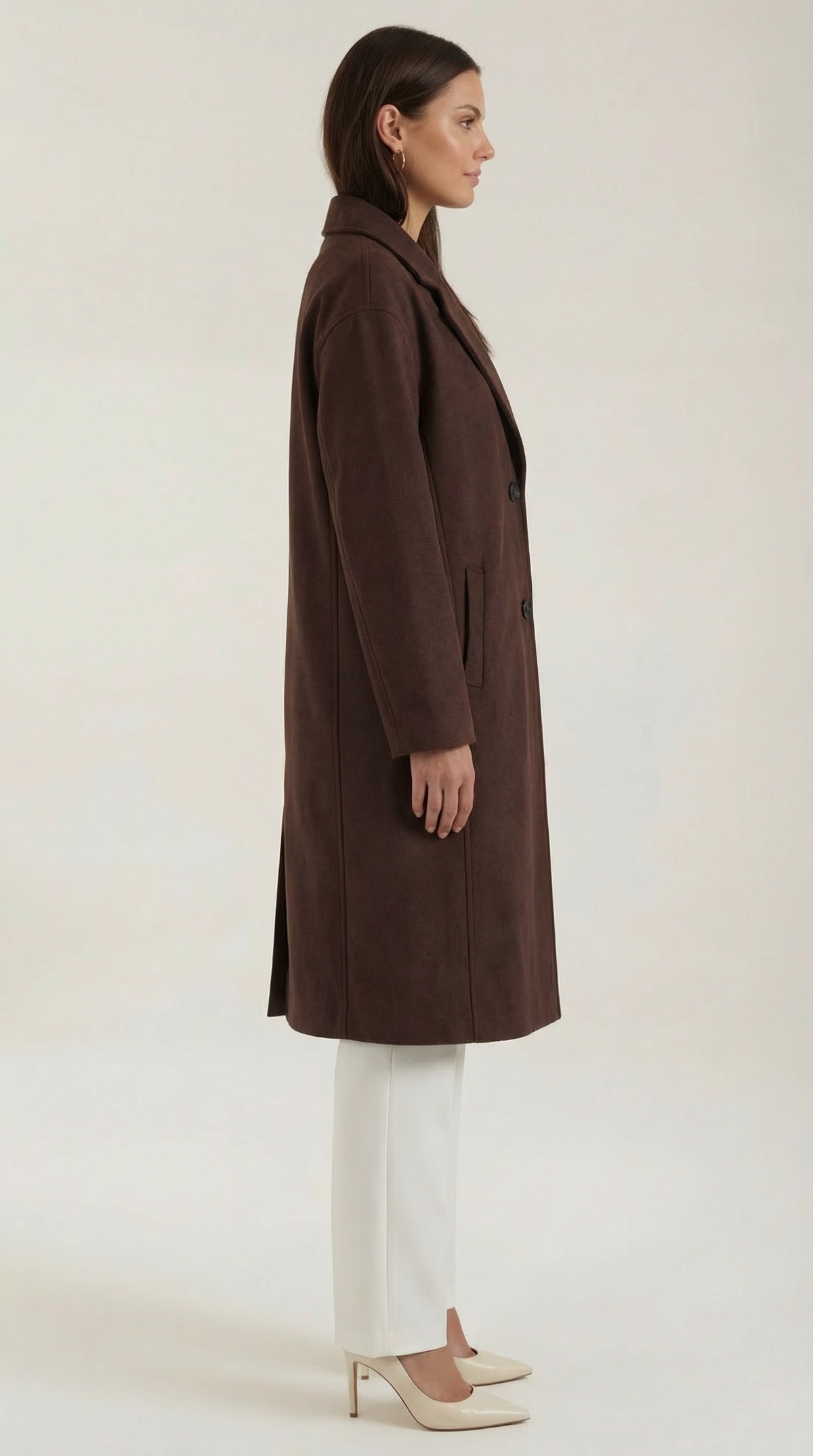 Diane Abrigo Oversized de Lana