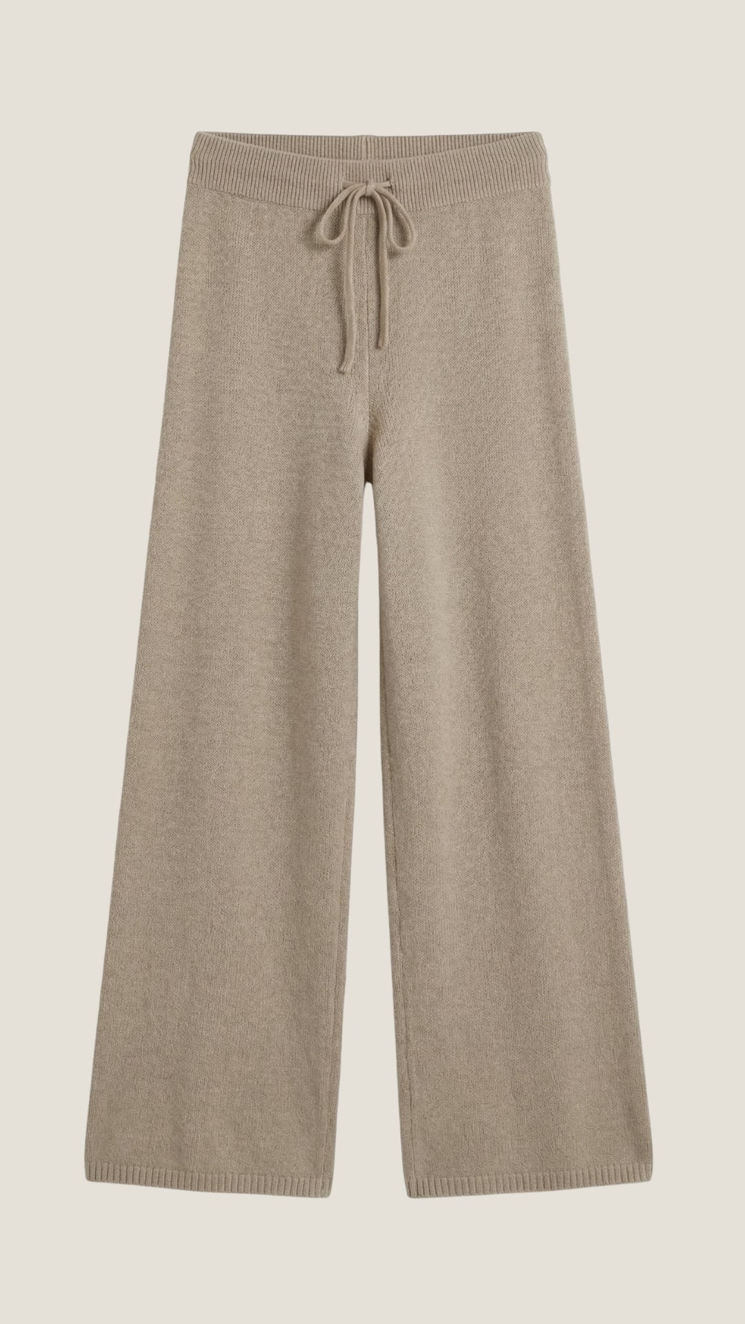 Conjunto de Suéter de Punto y Pantalones Holgados Eleanor
