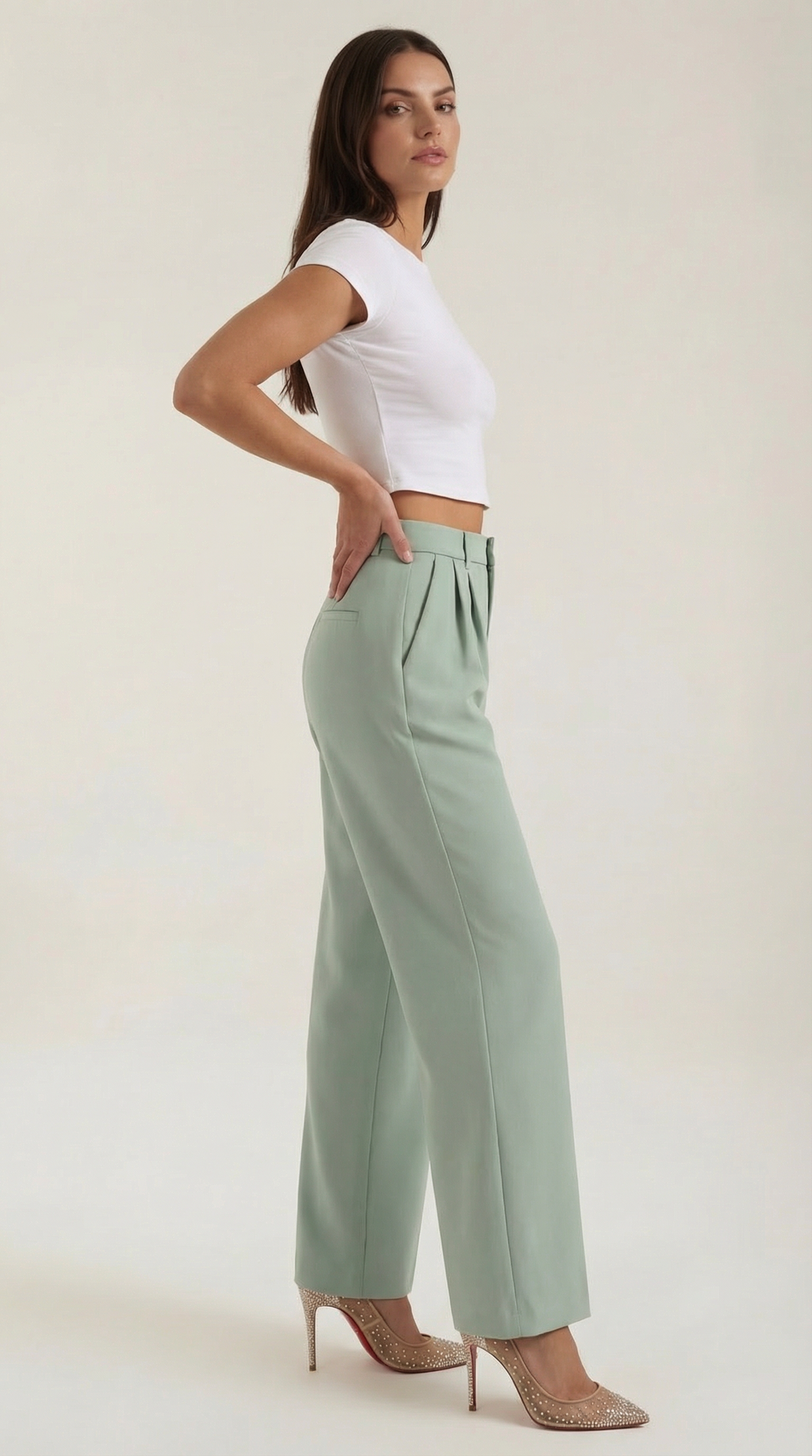 Pantalón de pierna ancha Emma