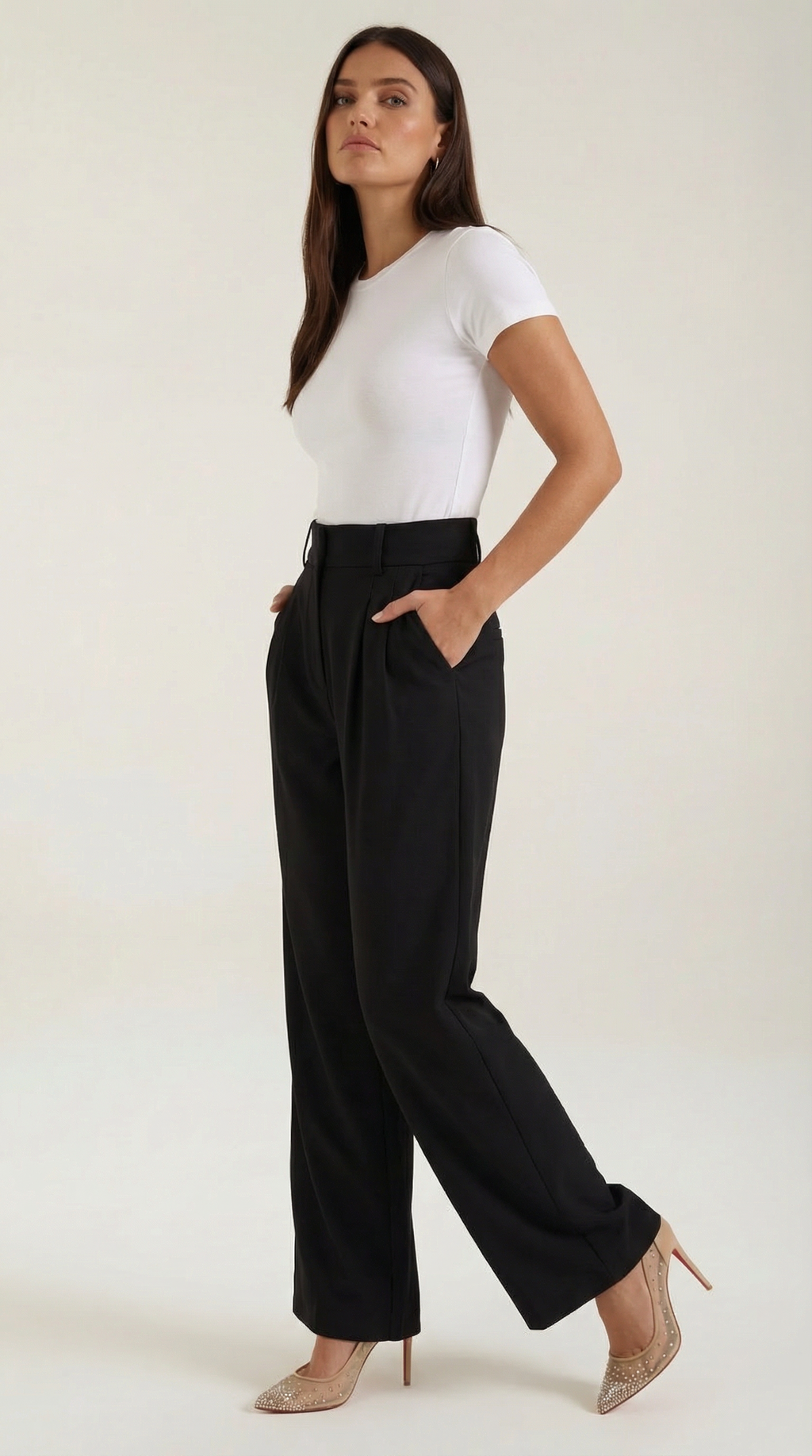 Pantalón de pierna ancha Emma