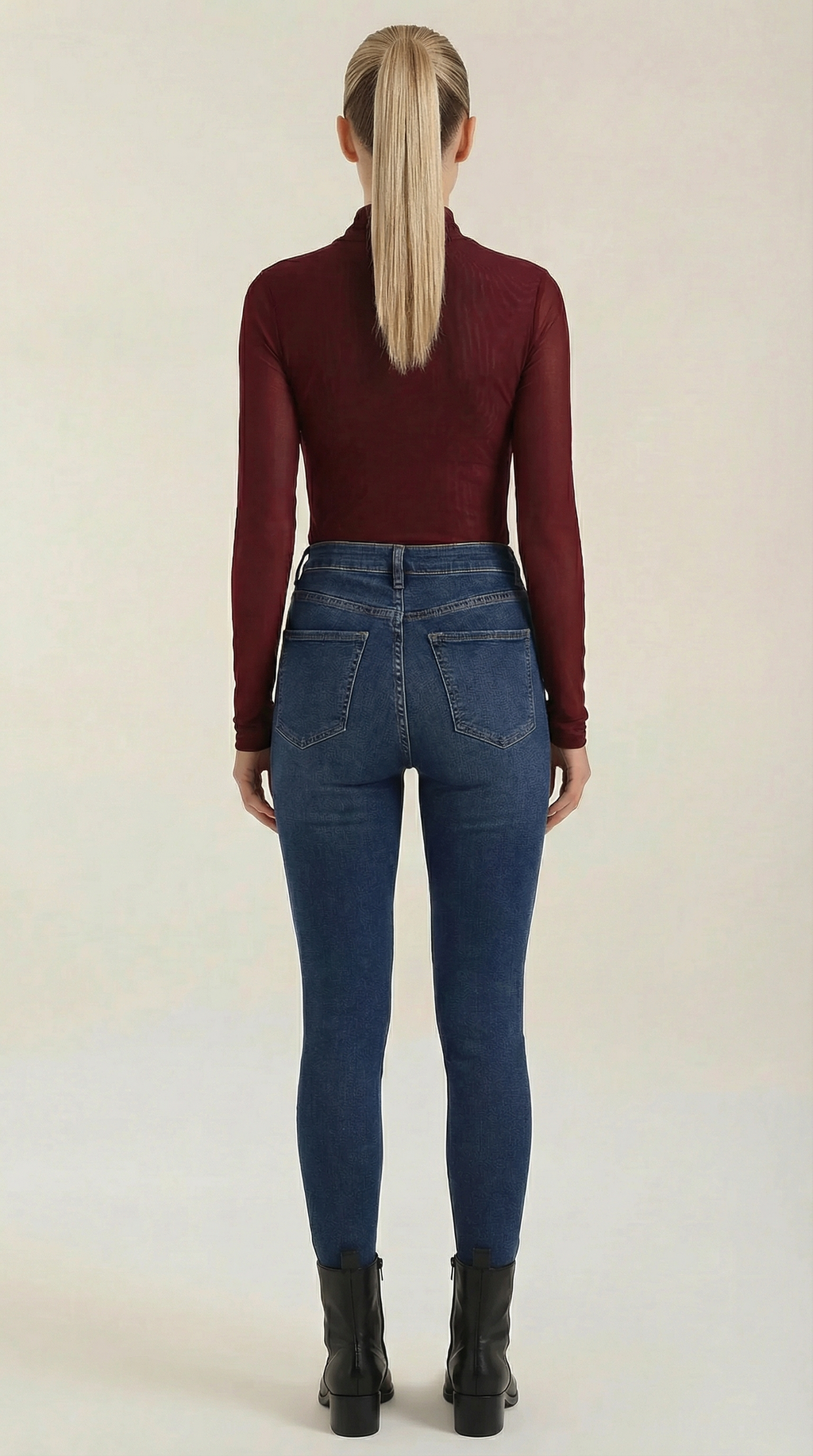 Georgia Transparente Mesh Top