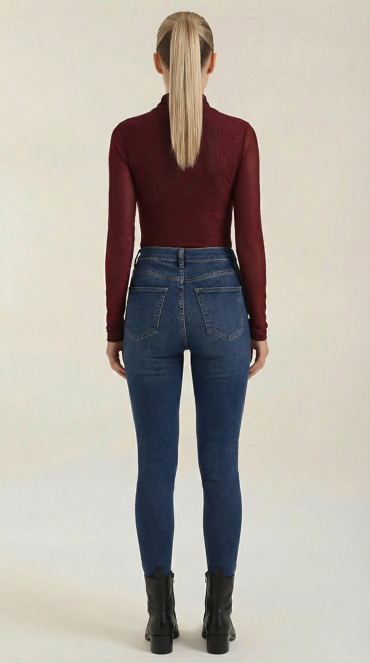 Georgia Transparente Mesh Top