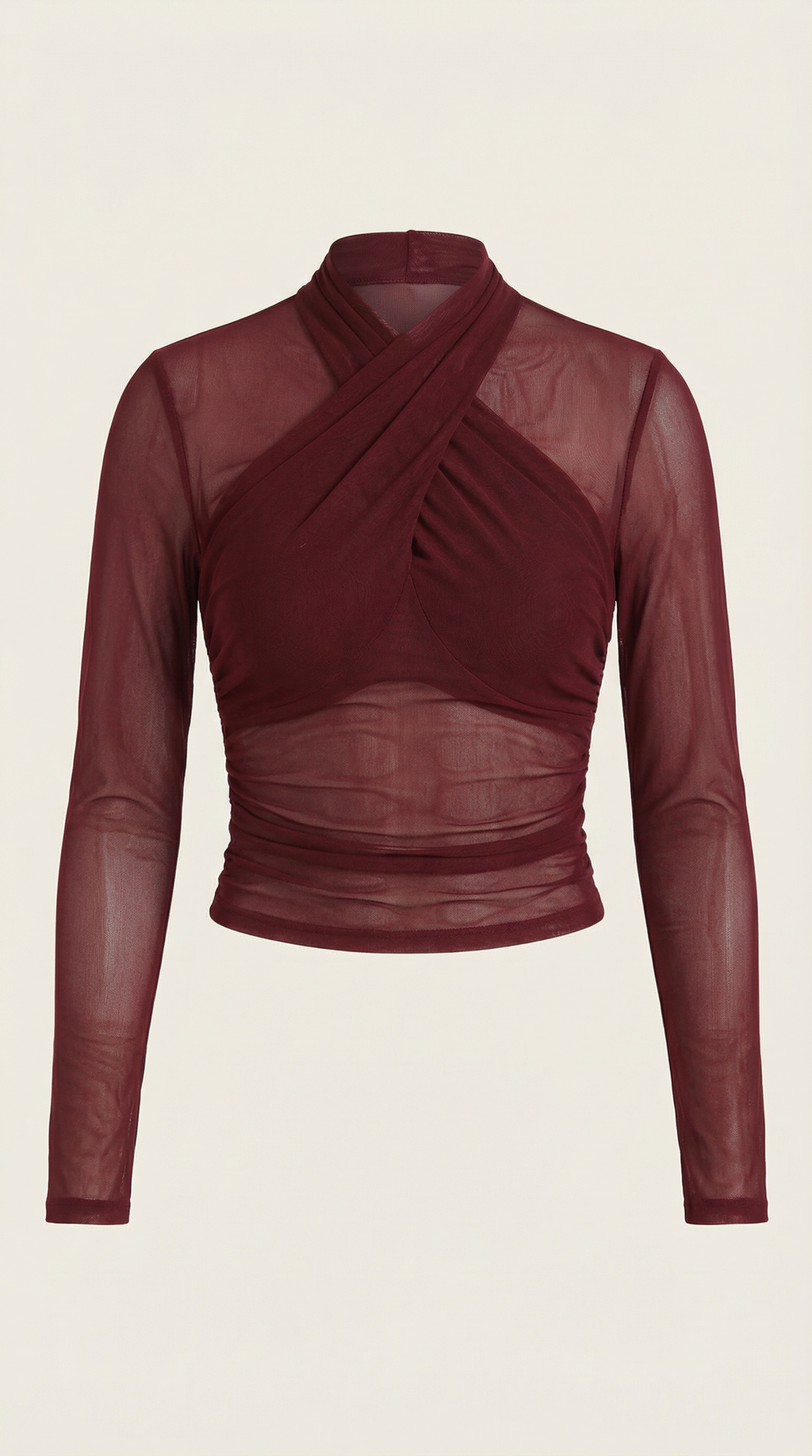Georgia Transparente Mesh Top