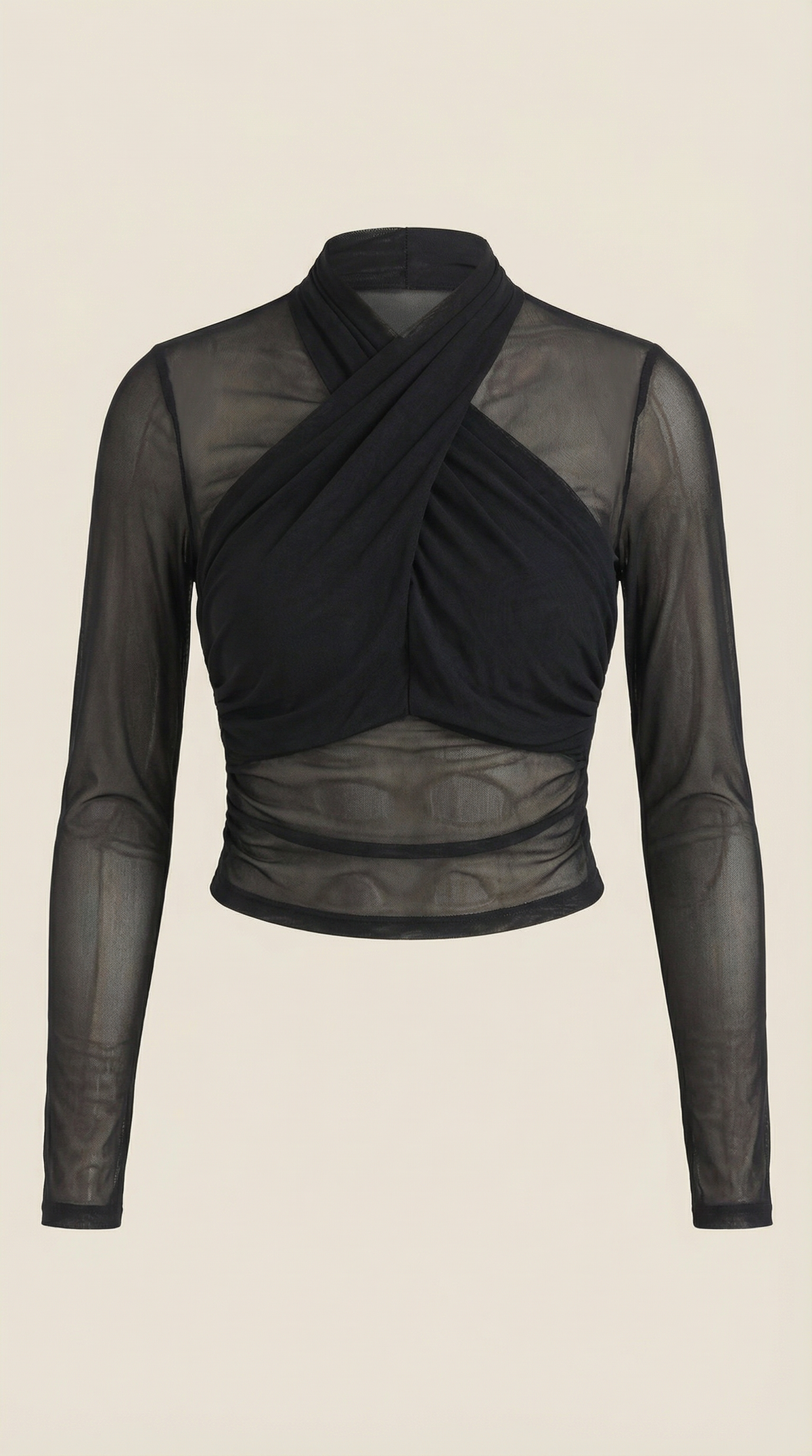 Georgia Transparente Mesh Top