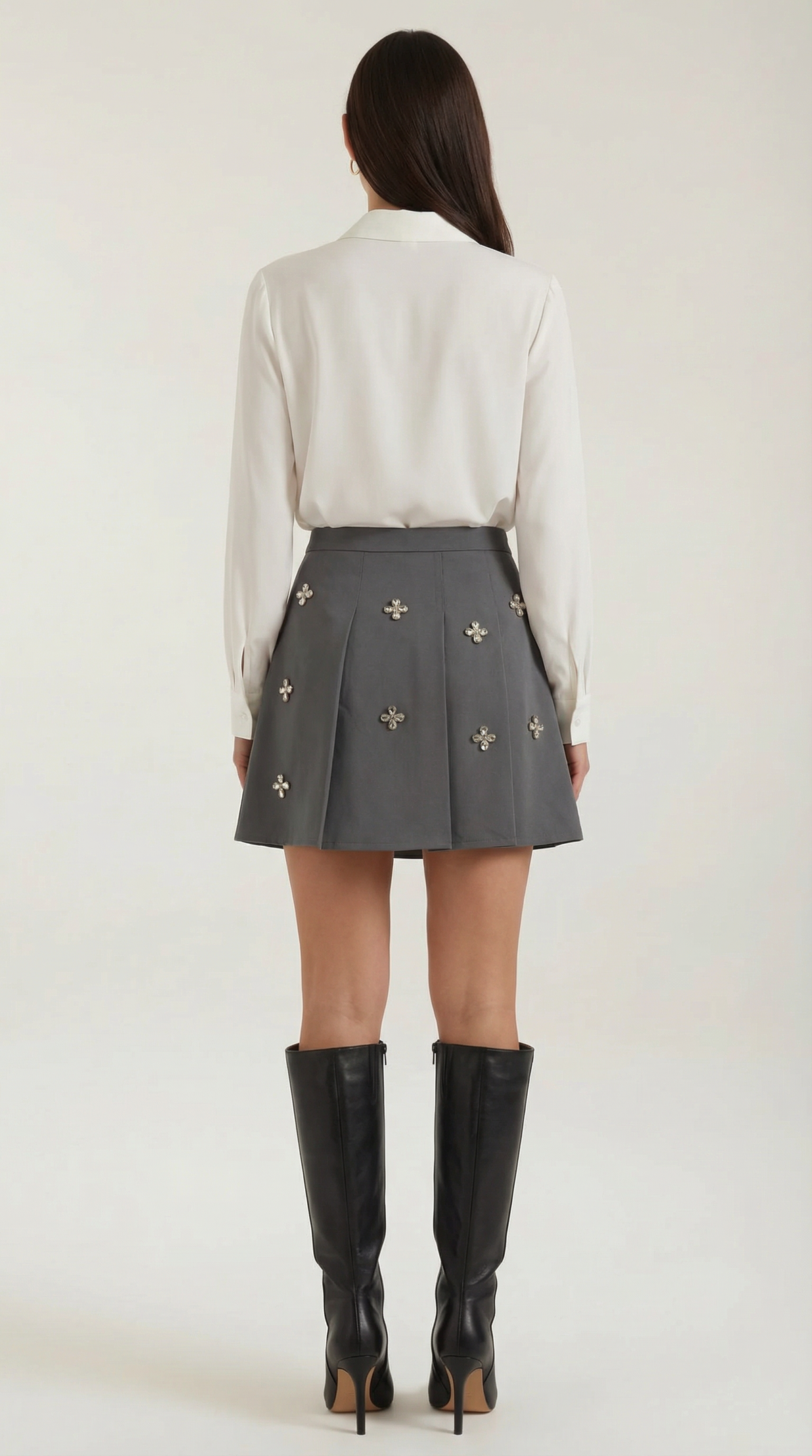 Falda de Punto Gloria con Encanto Daisy