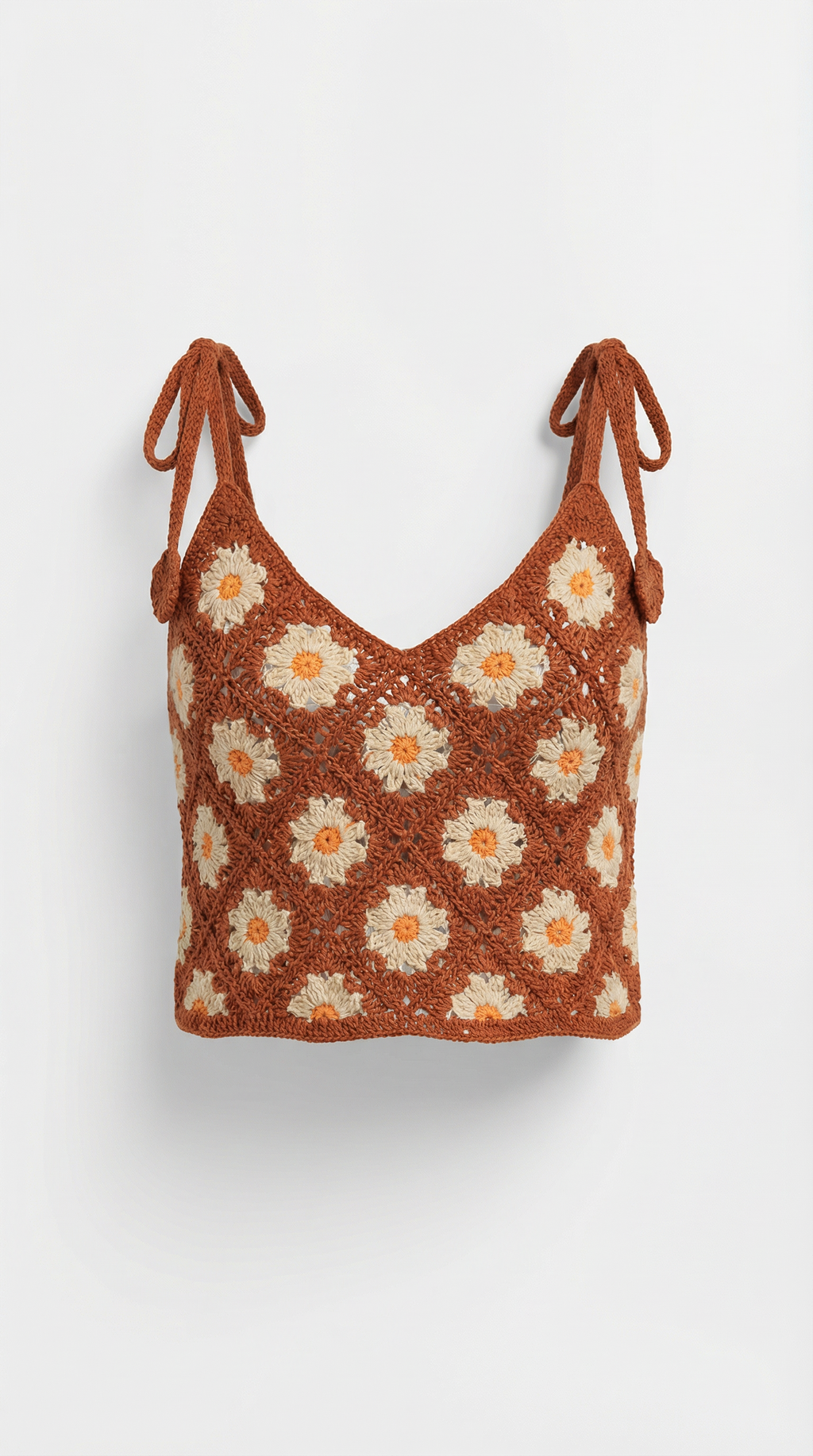 Blusa de Tirantes de Ganchillo Gretchen