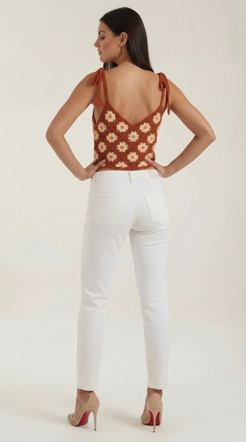 Blusa de Tirantes de Ganchillo Gretchen
