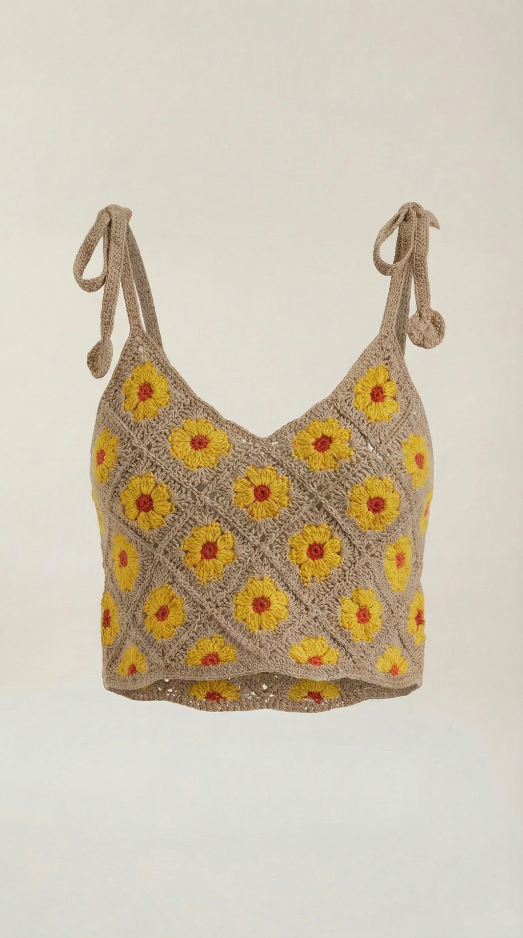 Blusa de Tirantes de Ganchillo Gretchen