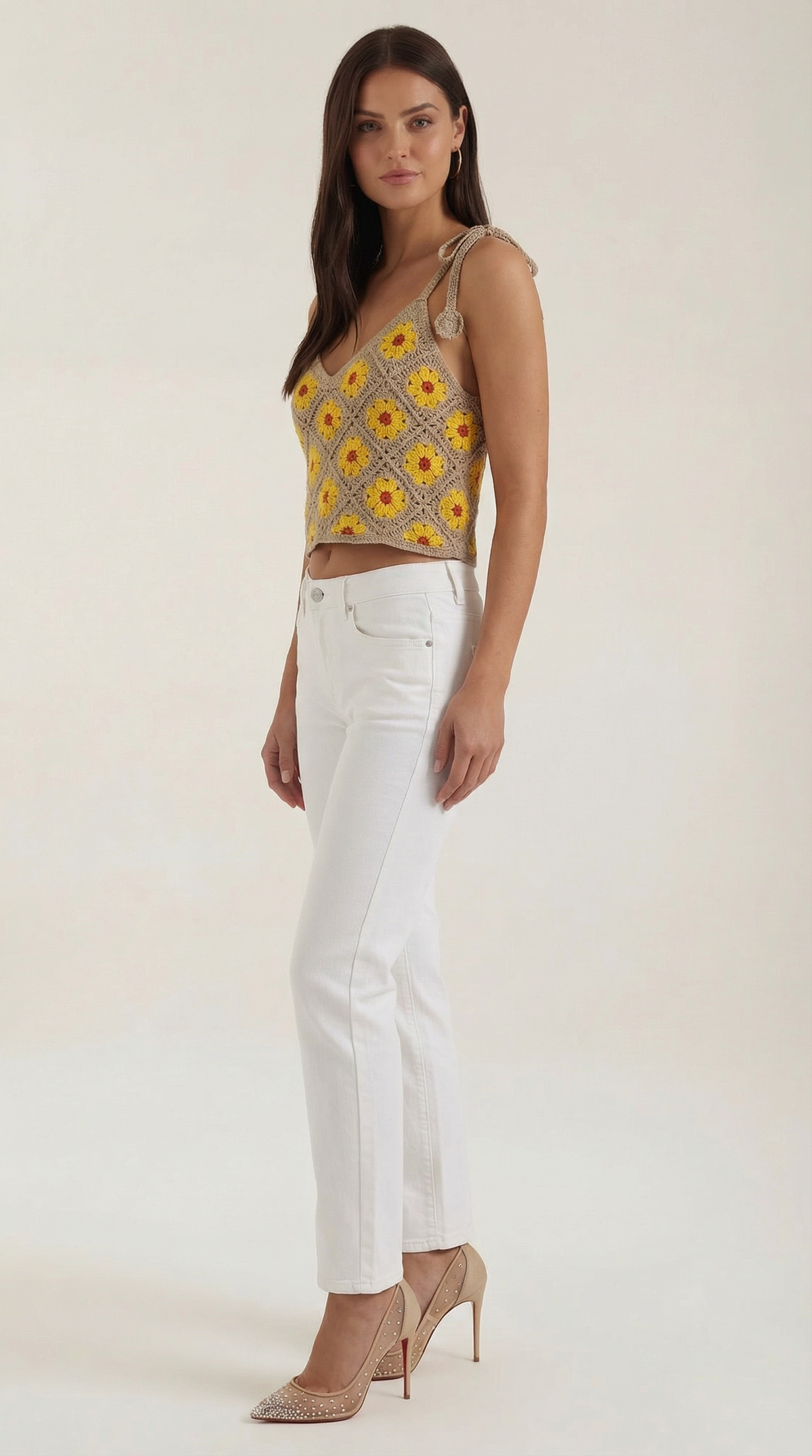 Blusa de Tirantes de Ganchillo Gretchen