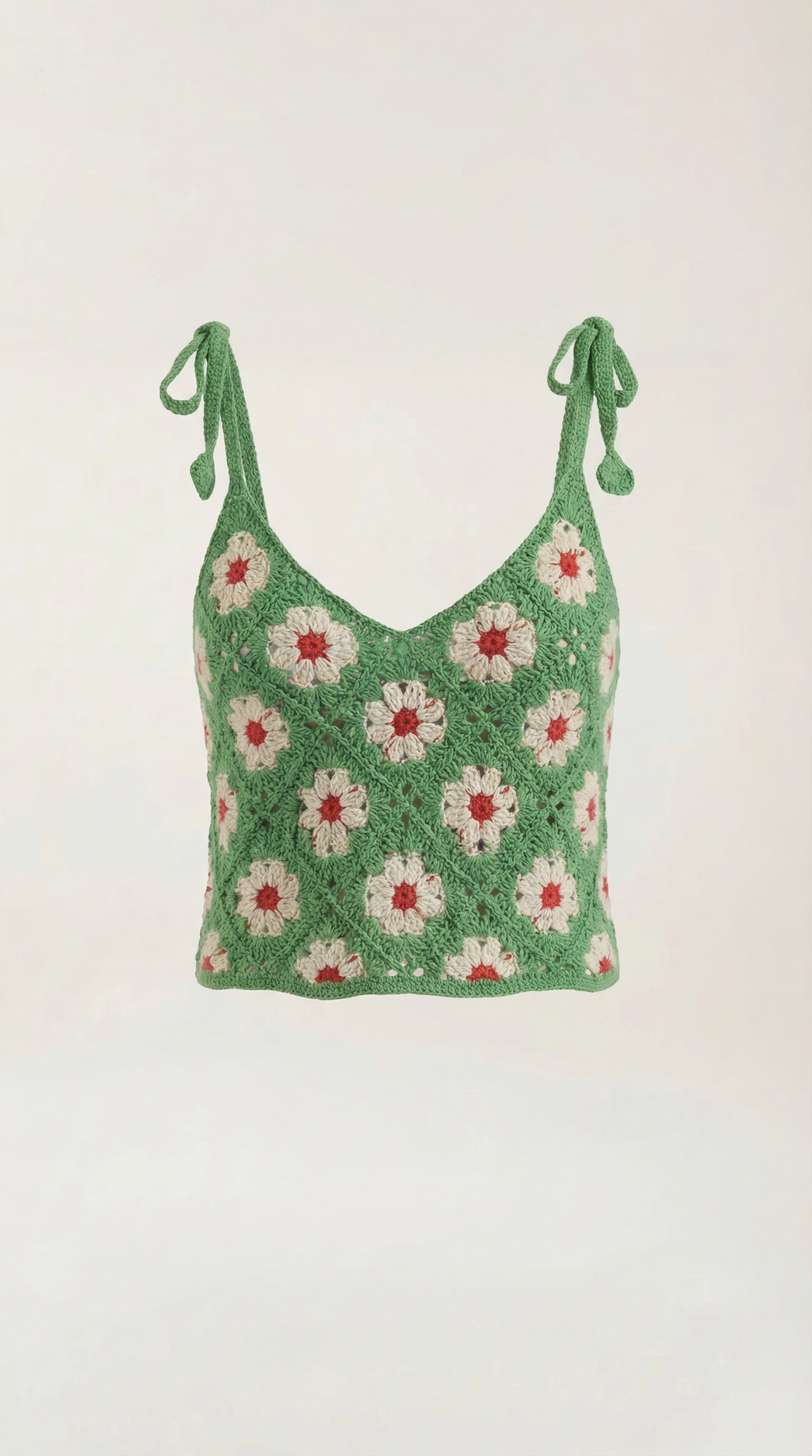 Blusa de Tirantes de Ganchillo Gretchen