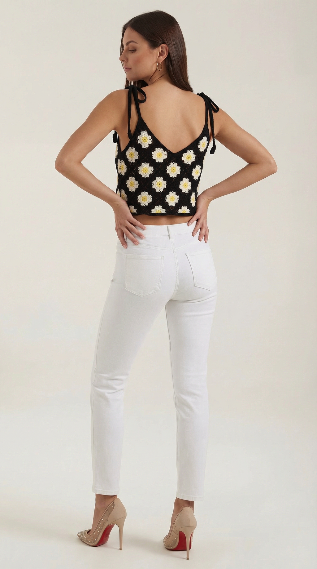 Blusa de Tirantes de Ganchillo Gretchen