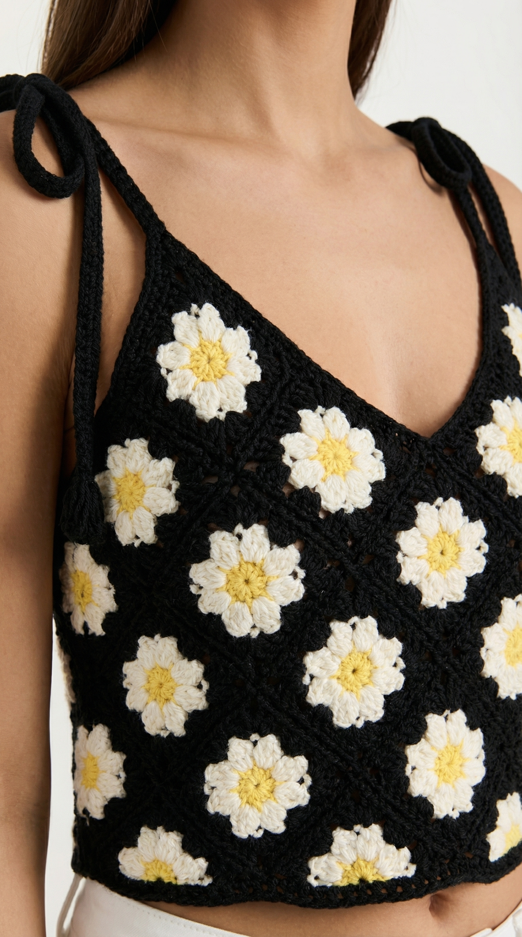 Blusa de Tirantes de Ganchillo Gretchen