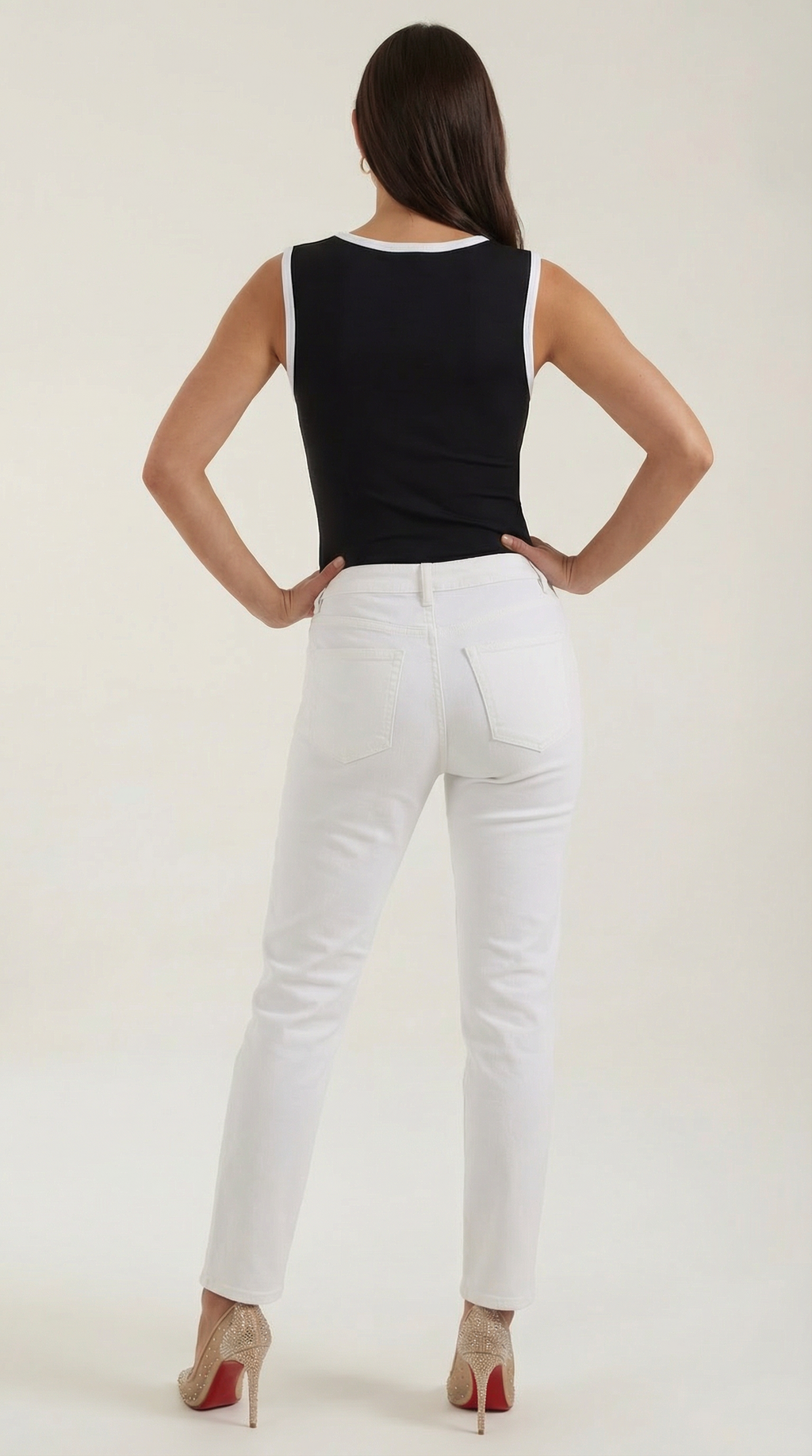 Top Hilary con escote en forma de cuadrado