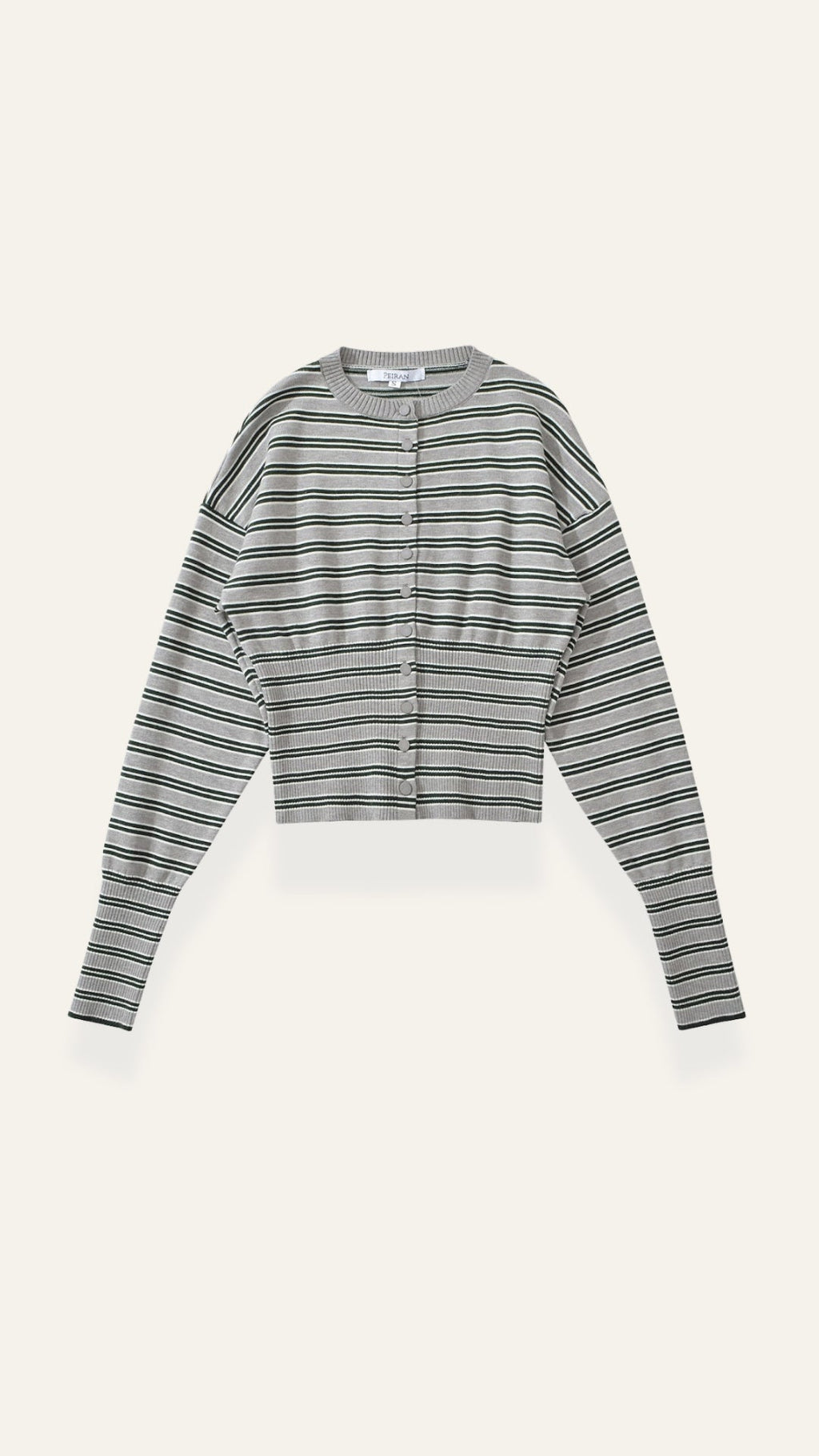 Rayado Cardigan Ida