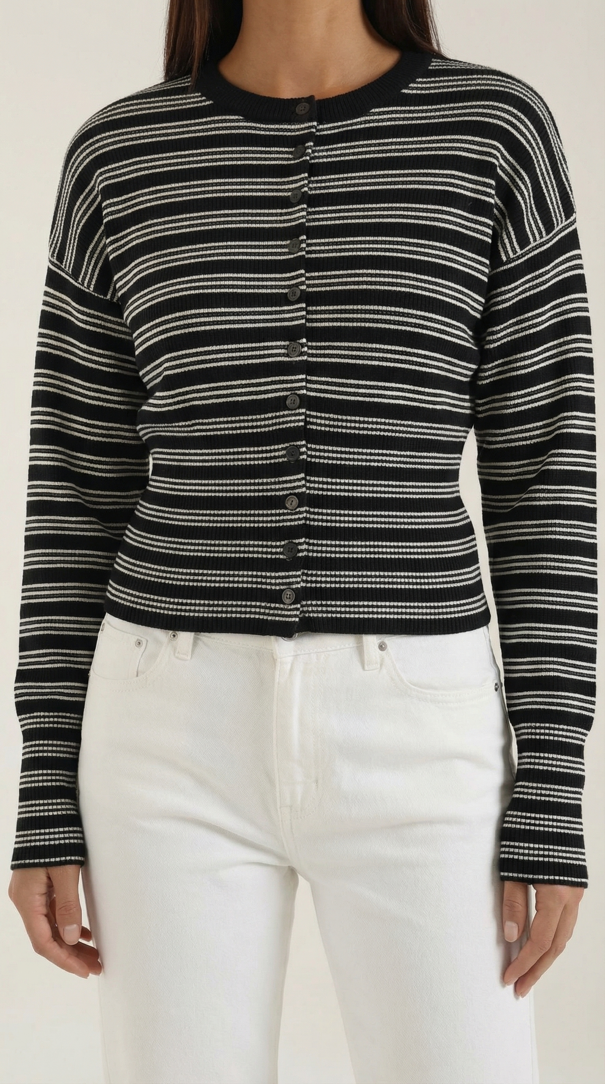 Rayado Cardigan Ida