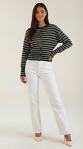 Rayado Cardigan Ida