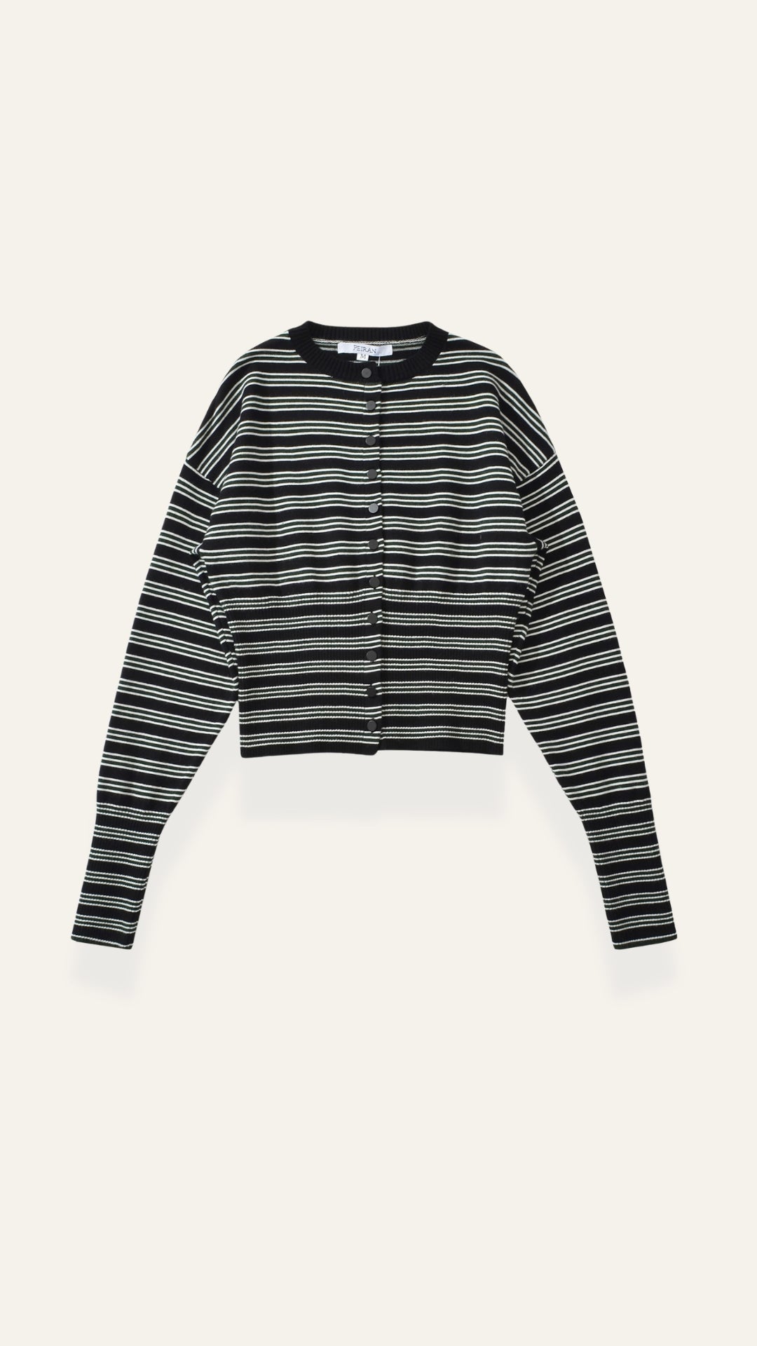 Rayado Cardigan Ida