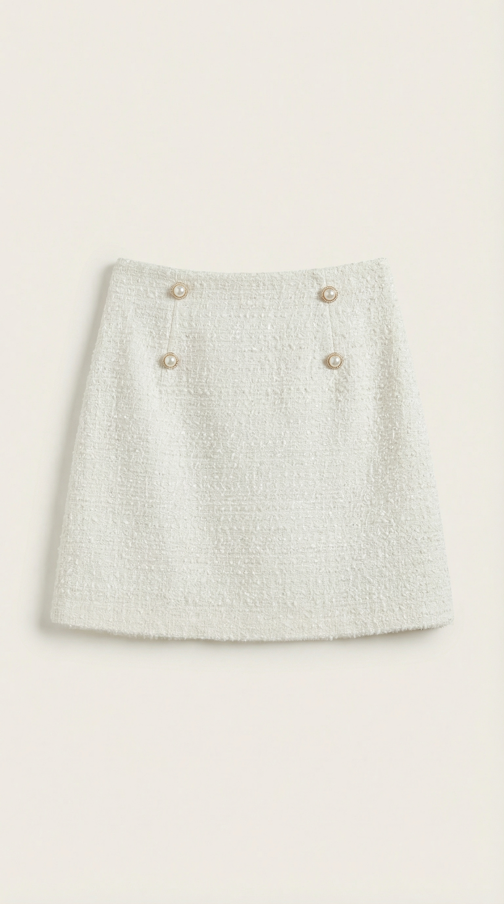 Falda Isla Blanca - Falda elegante para mujer
